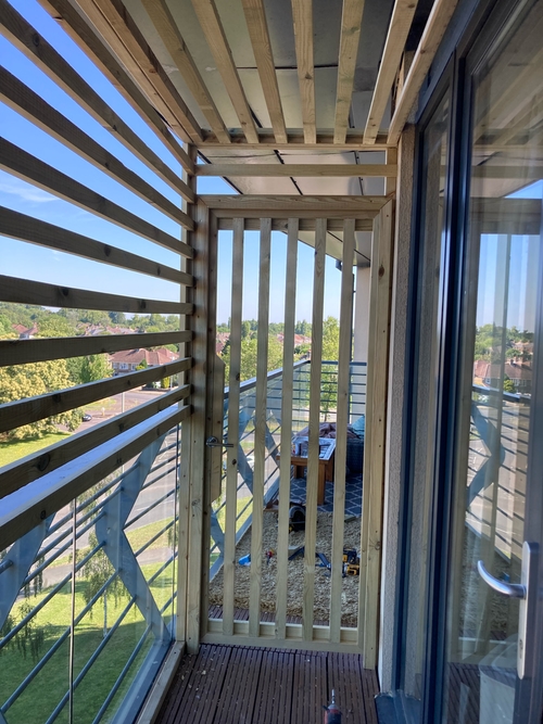 Balcony enclosure