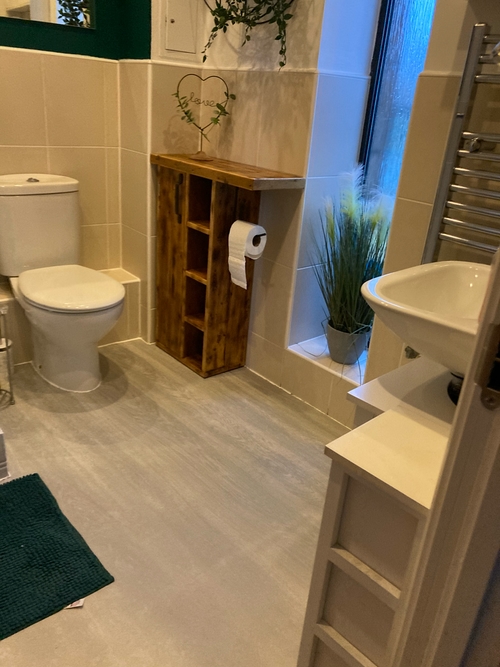 Bespoke bathroom storage unit