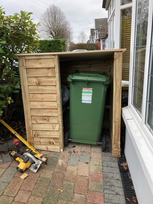 Bespoke bin storage